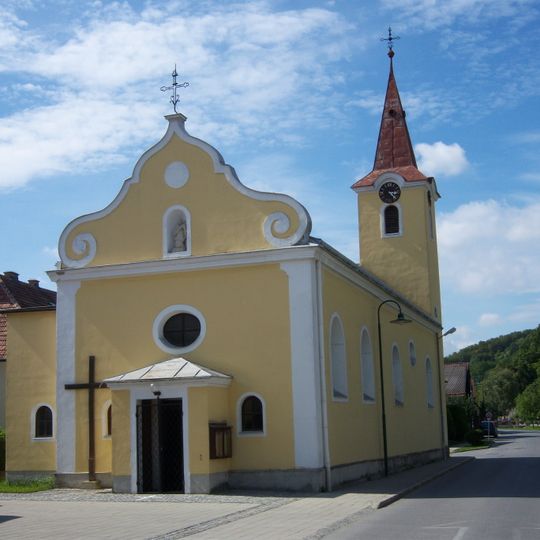 Kirche Münichsthal, Gemeinde Wolkersdorf im Weinviertel