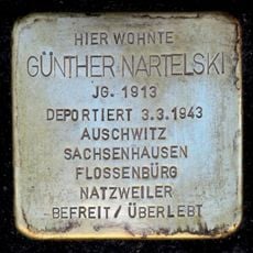 Stolperstein für Günther Nartelski