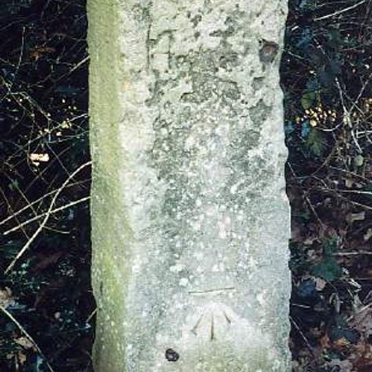 Milestone, 60yds N of entrance drive to Honing Hall
