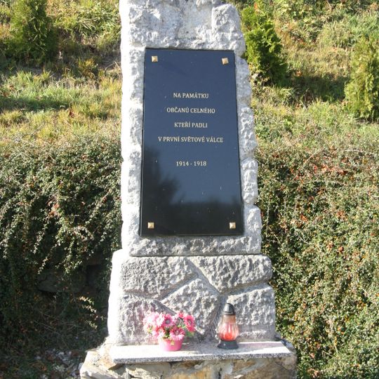 Pomník padlým v 1. světové válce v Celném