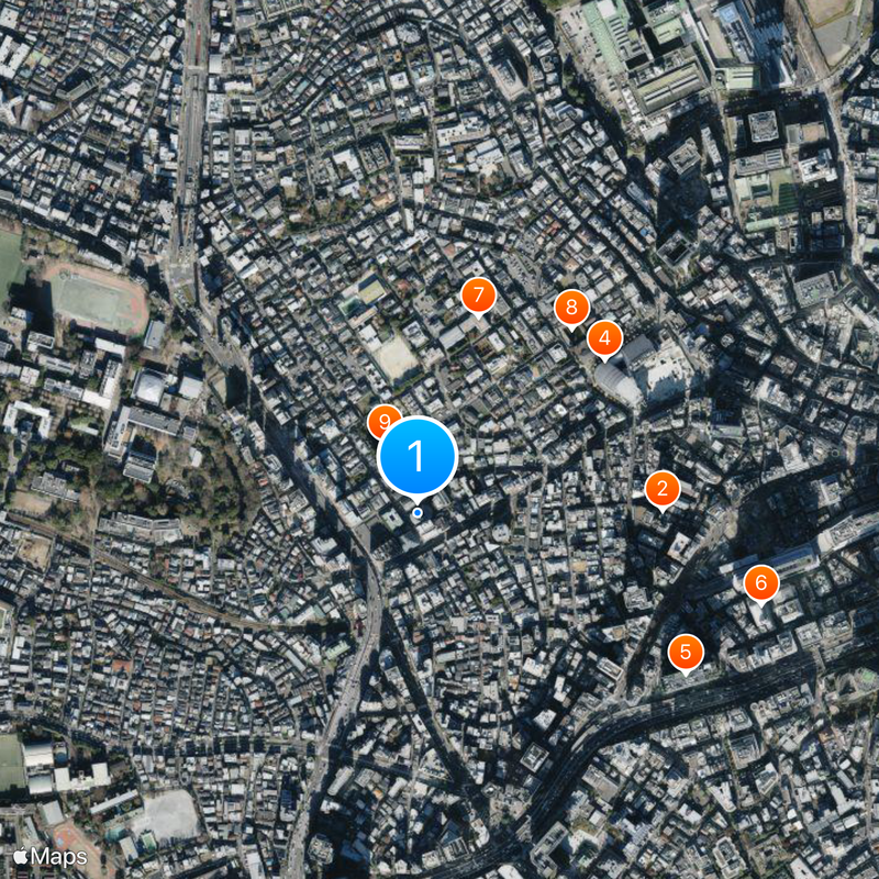 Shoto Museum of Art Map