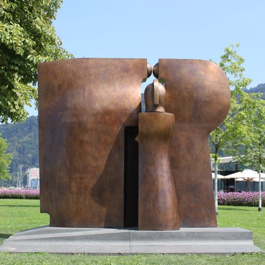 Hommage an Brigantium by Herbert Albrecht, Bregenz
