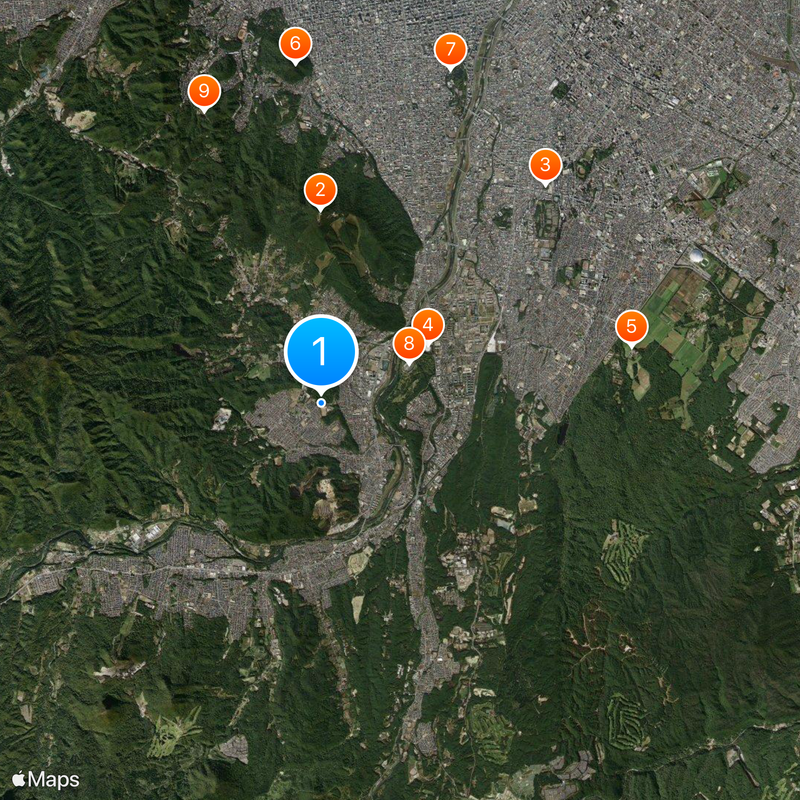 Tokai University Sapporo Senior High School Map