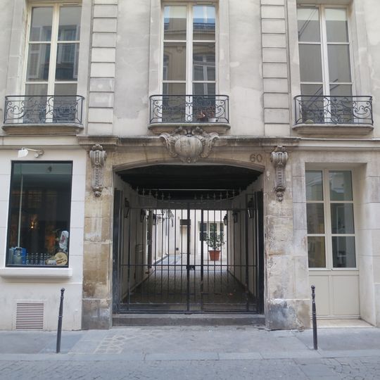 Immeuble, 60 rue Quincampoix