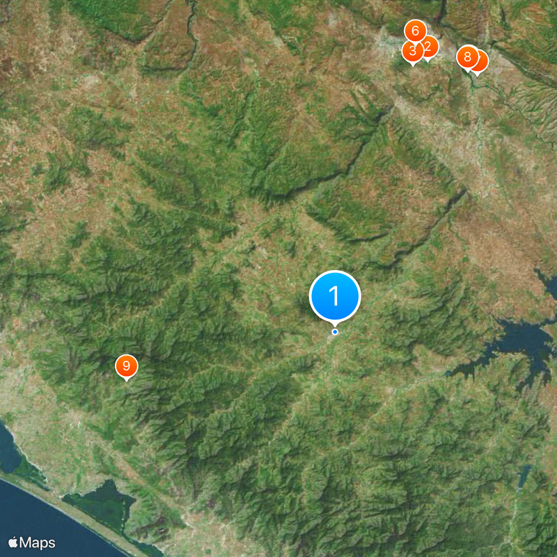 Villaflores Map