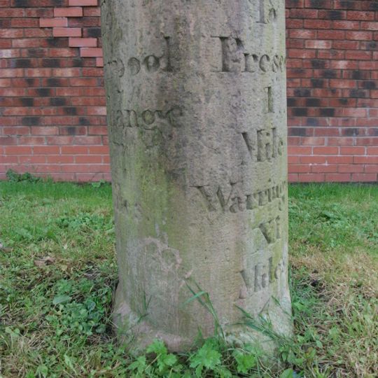 Milestone Approximately 2/3 Of A Metre East Of Lyme Cross Road Junction