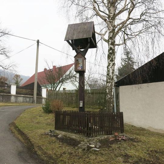 Zvonička na návsi ve Štěpánově