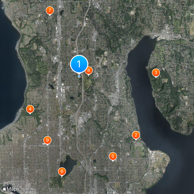 Lakeside School Map