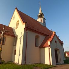 Saint George church in Mieszkowice, Opole Voivodeship