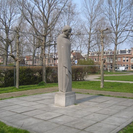 Treurende vrouw