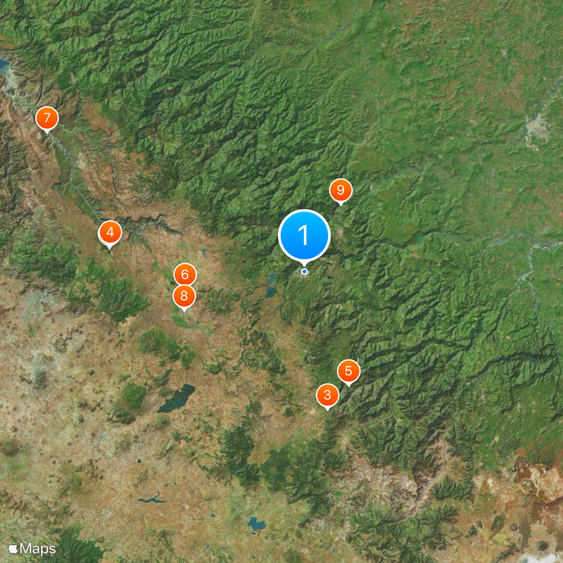 Huauchinango Map