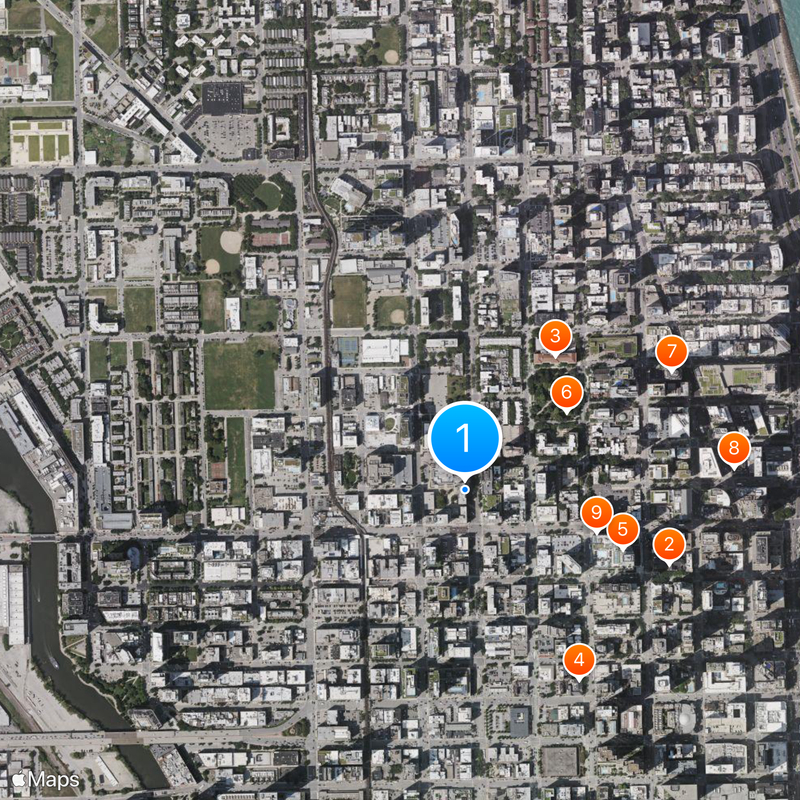 Moody Bible Institute Map