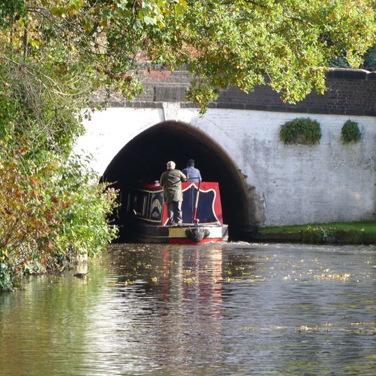 Trent and Mersey Canal western entrance to the Saltersford Tunnel