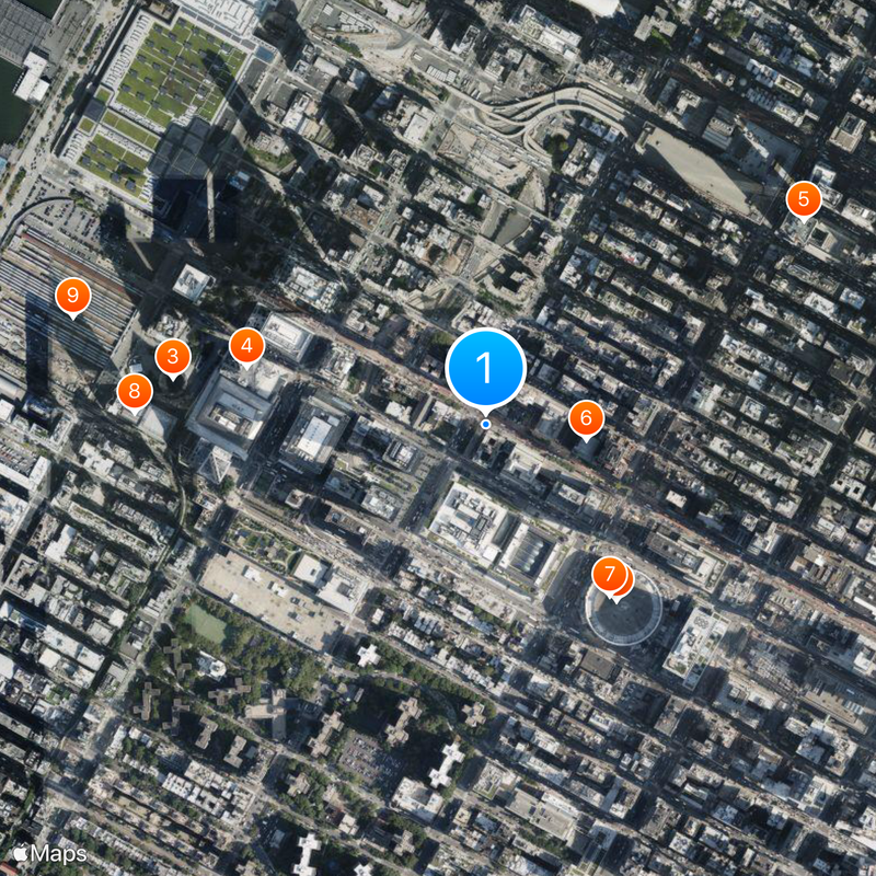 B&H Photo Video Mapa