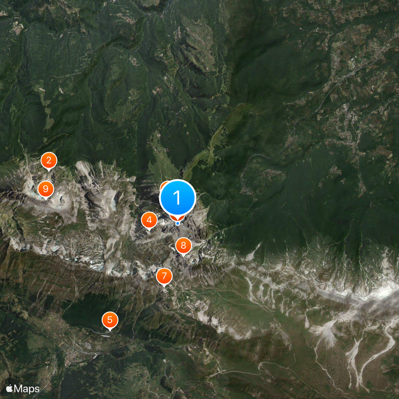 Gran Sasso d'Italia Map