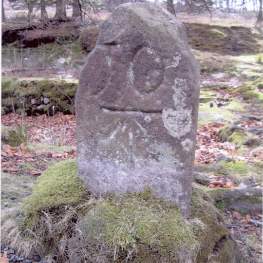 Milestone, E of Tower Lodge