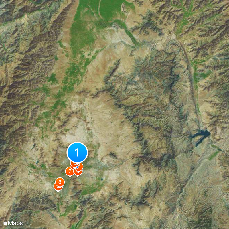 Embassy of the United States, Kabul Map