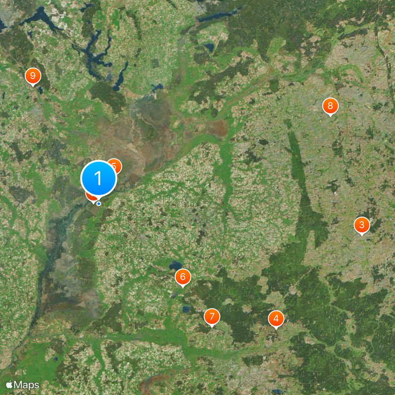 Biebrza National Park Map
