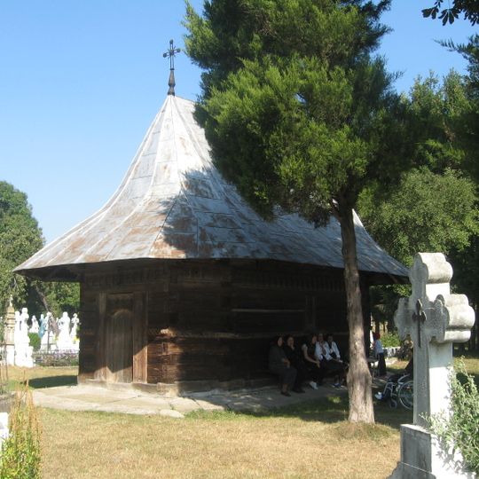 Wooden church in Horodnic de Jos, Suceava