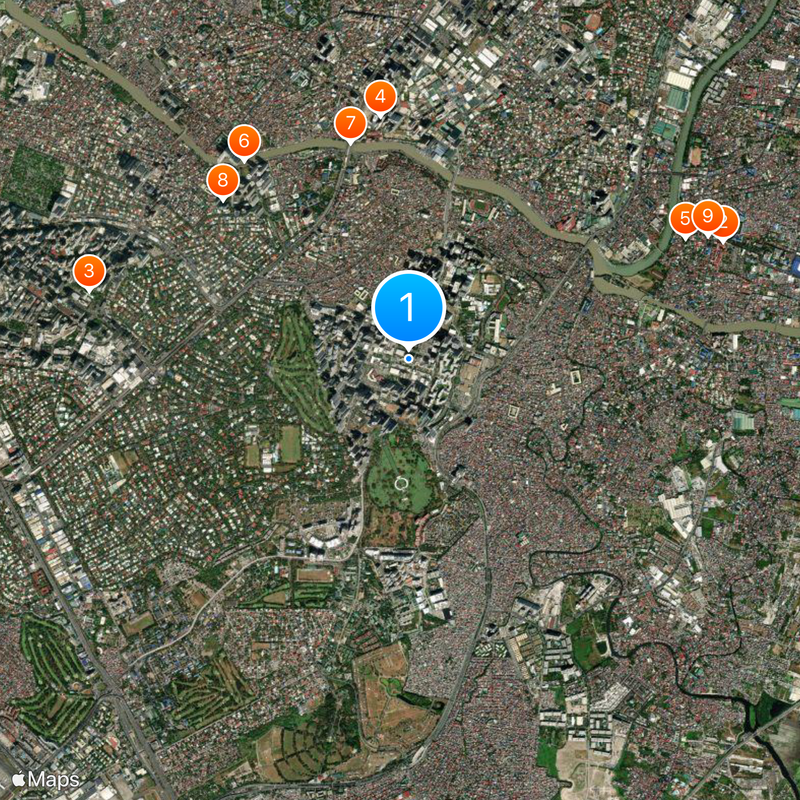 Bonifacio Global City Map