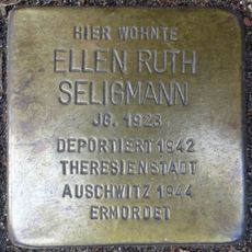 Stolperstein en memoria de Ellen Ruth Seligmann