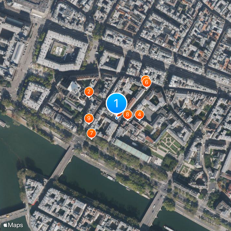 Mémorial de la Shoah Mapa