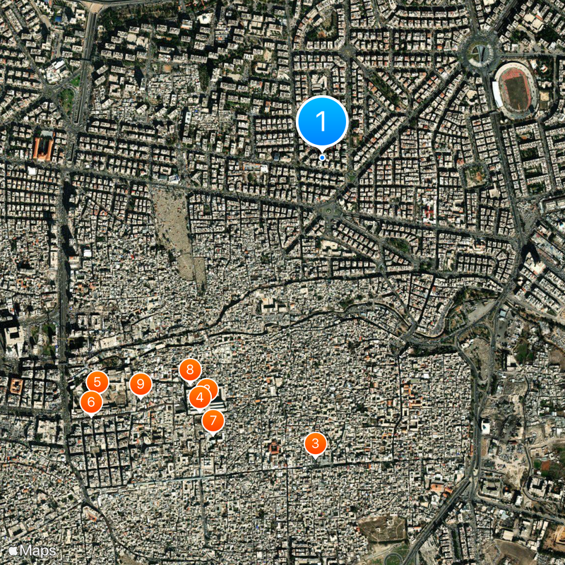 General Security Directorate Map