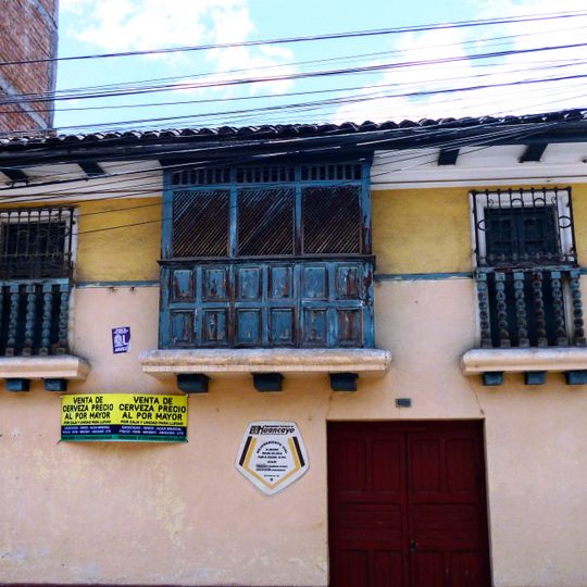 Casa del pintor Guillermo Guzmán Manzaneda