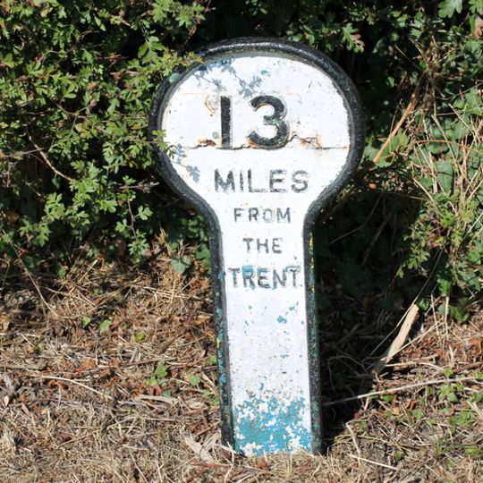 Grantham Canal, 13 Miles Post Approximately 300 Metres West Of Main Street, Hickling