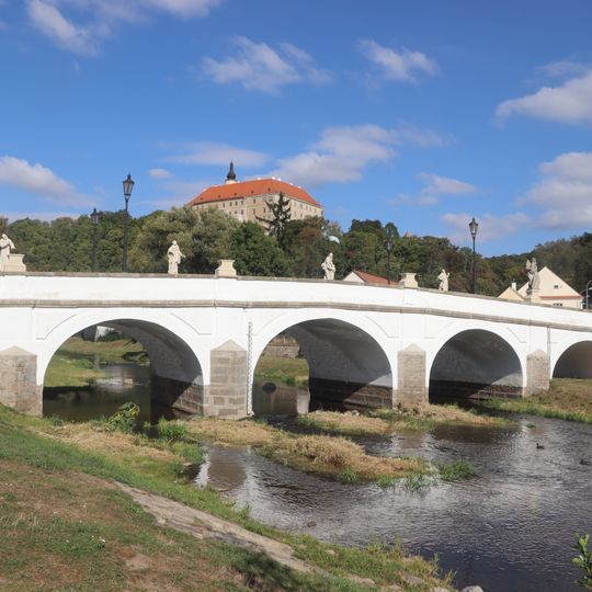 Baroque bridge in Náměšť nad Oslavou