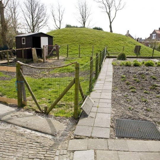 Vliedberg: terrein waarin een vluchtberg/kasteelberg