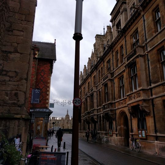 Richardson Candle Group In Trinity Street Including Gonville And Caius College