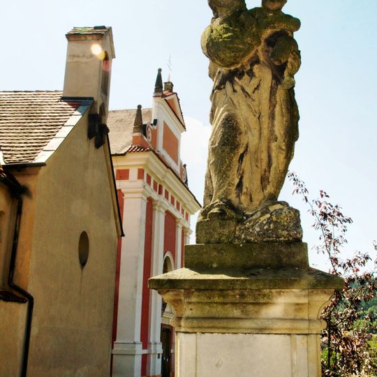Maria column in Tetín