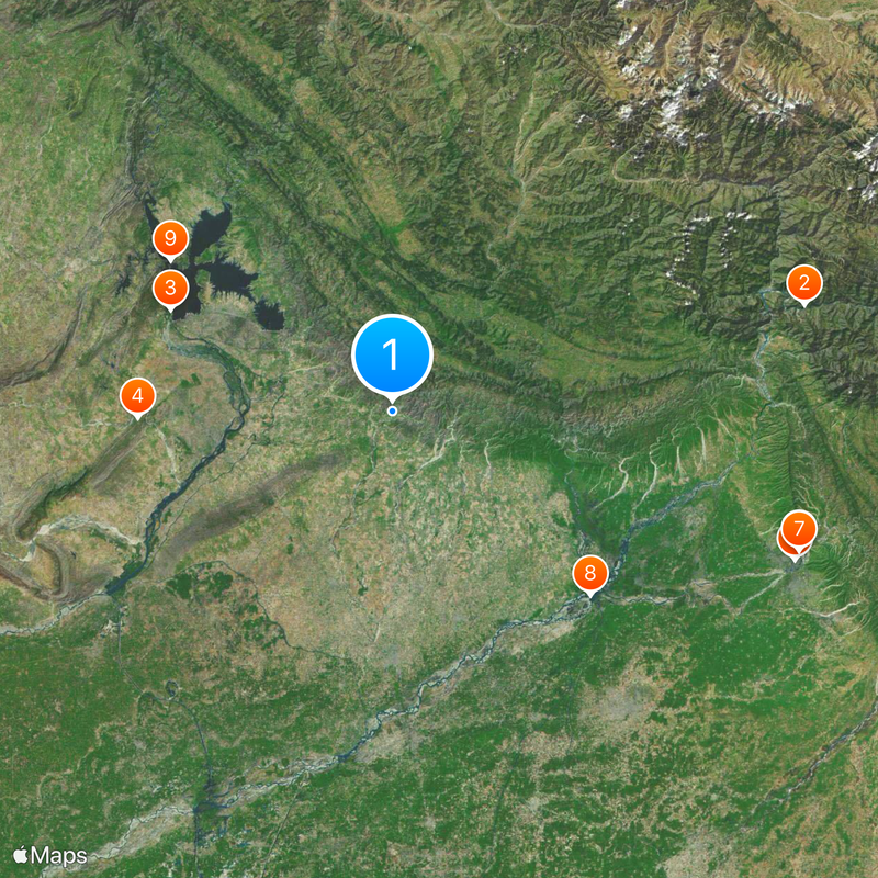 Bhimber Map
