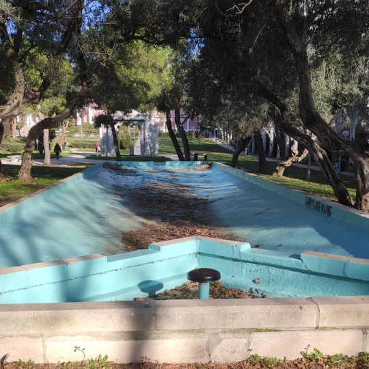 Estanque parque Huerta de la Salud