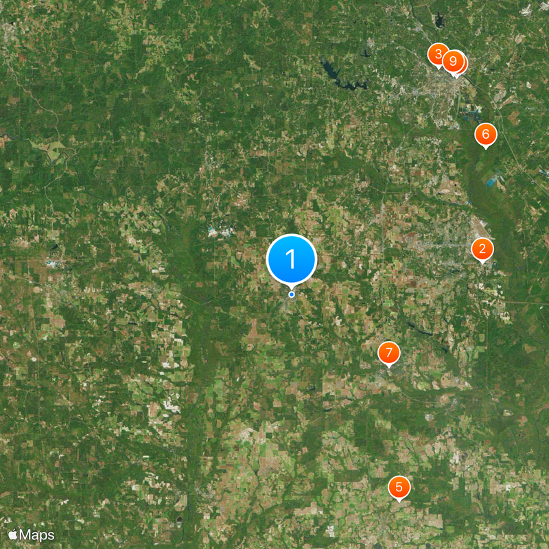 Fort Valley Map