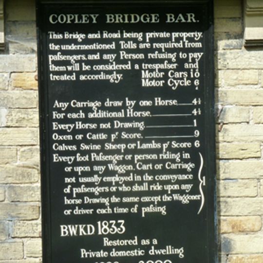 Copley Bridge Toll House