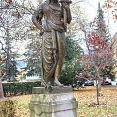 Schillerpark, Villach - Musenskulptur