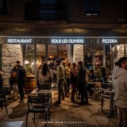 Under the olive trees