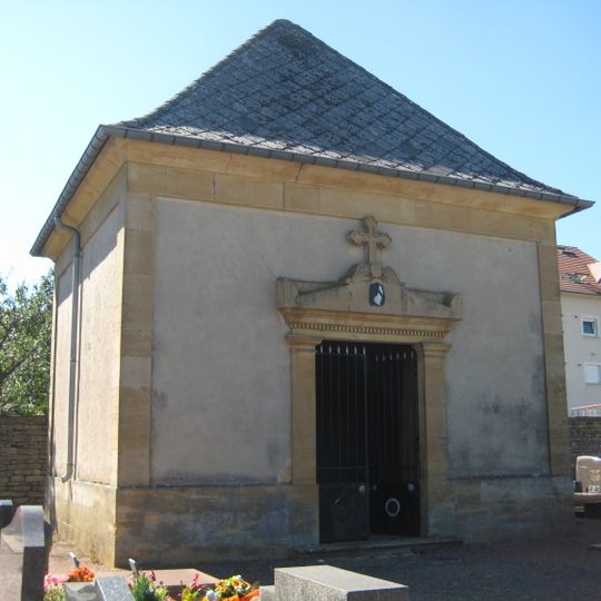 Chapel of the cemetery of Aumetz