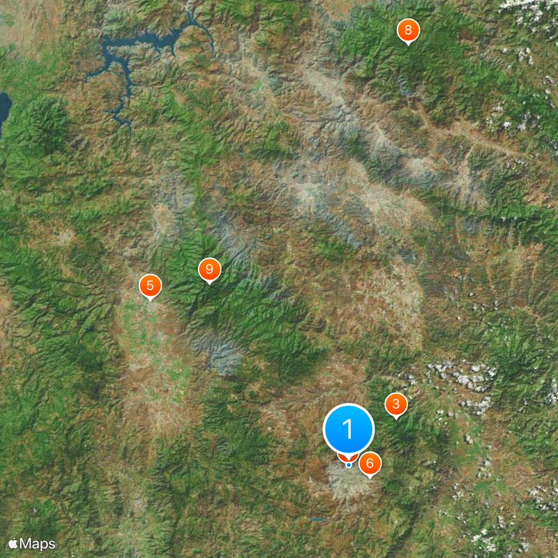 Francisco Morazán Department Map