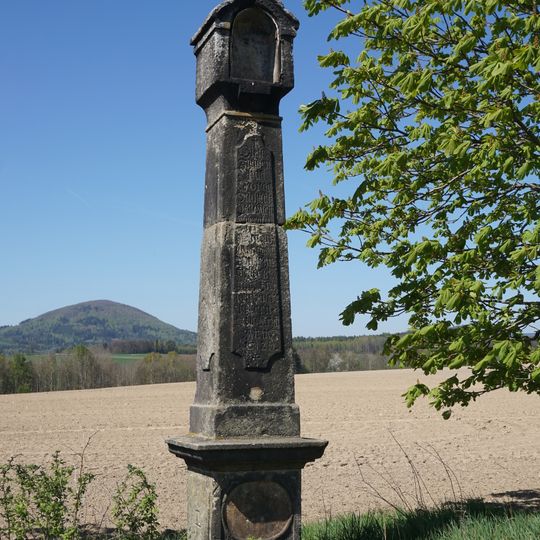 Column shrine in Kněžičky