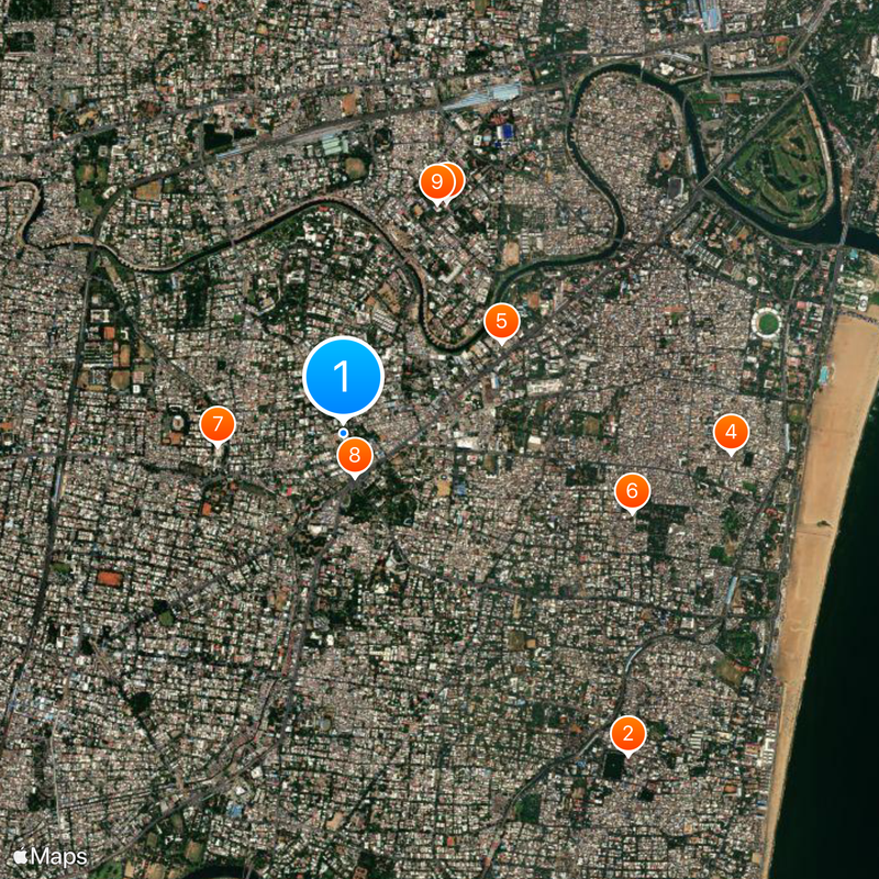 M.O.P. Vaishnav College for Women Map