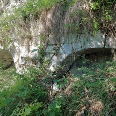 Soleleitung, Bogenbrücke (Hangbrücke) ca. 100 m nördlich von Hektoklafterstein 8