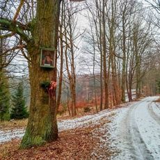 Obrázek v Bludově u cesty na Háj