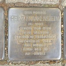 Stolperstein em memória de Heinz Frankenstein