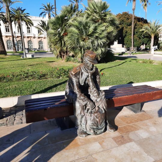 Monument to the replacement soldier