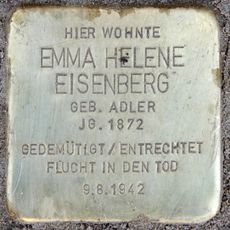 Stolperstein dedicated to Emma Helene Eisenberg