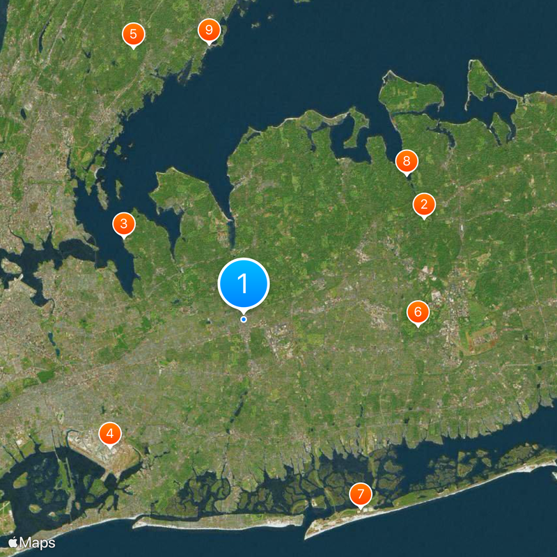 Condado de Nassau Mapa