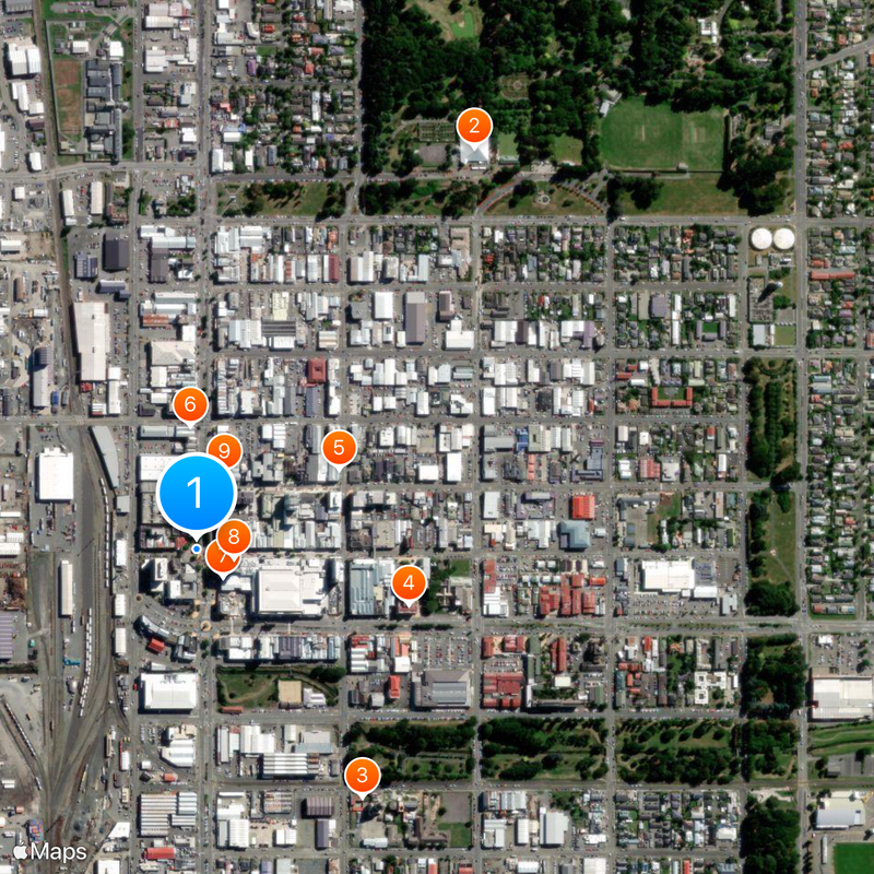 Invercargill Map